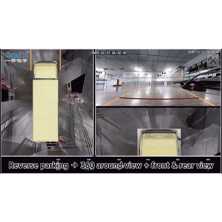 Sistema de visión envolvente de 360° para camiones