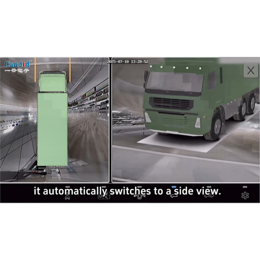 Sistema de visión envolvente de 360° para camiones