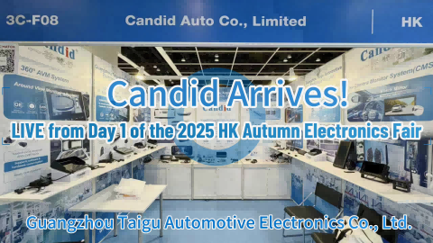 ¡Llega Candid! En directo desde el primer día de la Feria de Electrónica de Otoño de Hong Kong 2025