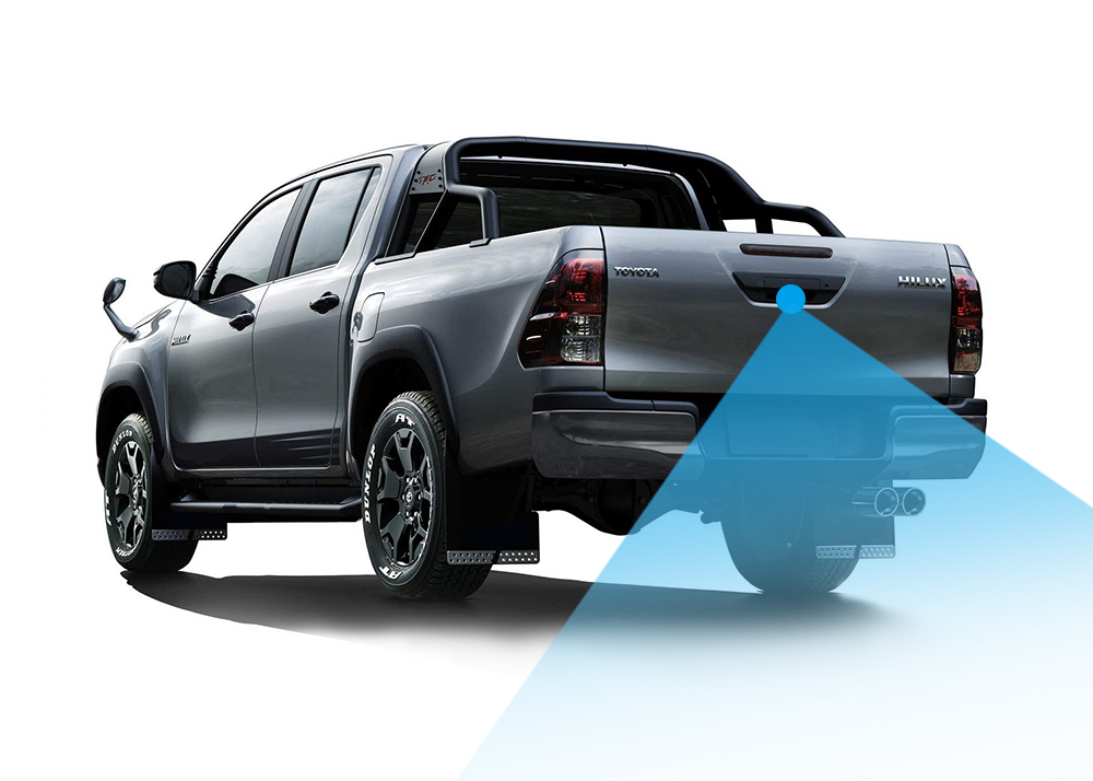 Cámara para portón trasero de Toyota Hilux Revo G-044
