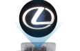 Luz de bienvenida de Lexus