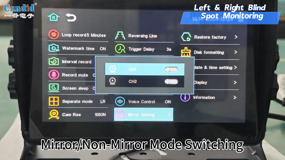 Sistema de monitoreo de pantalla táctil para conducción inteligente