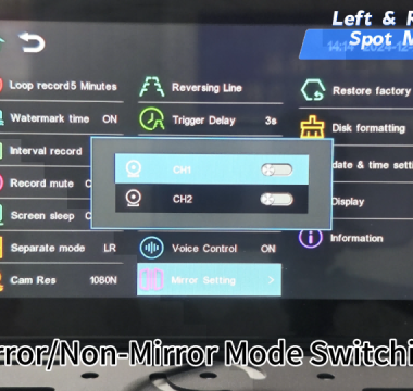 Sistema de monitoreo de pantalla táctil para conducción inteligente