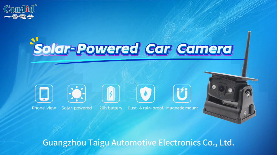 Cámara solar para coche