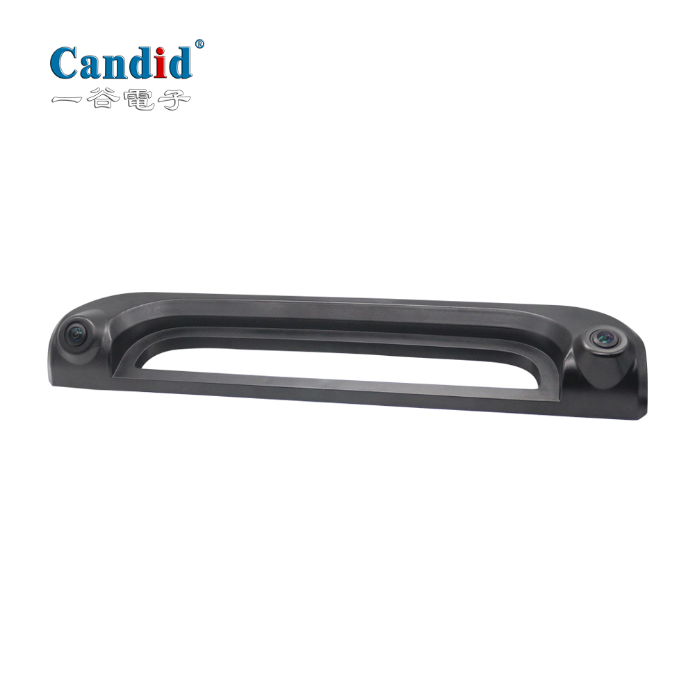 Cámara de doble lente con luz de freno trasera para autocaravana T-171 para Fiat Ducato
