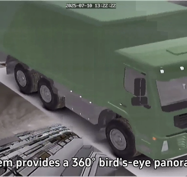 Sistema de visión envolvente de 360° para camiones