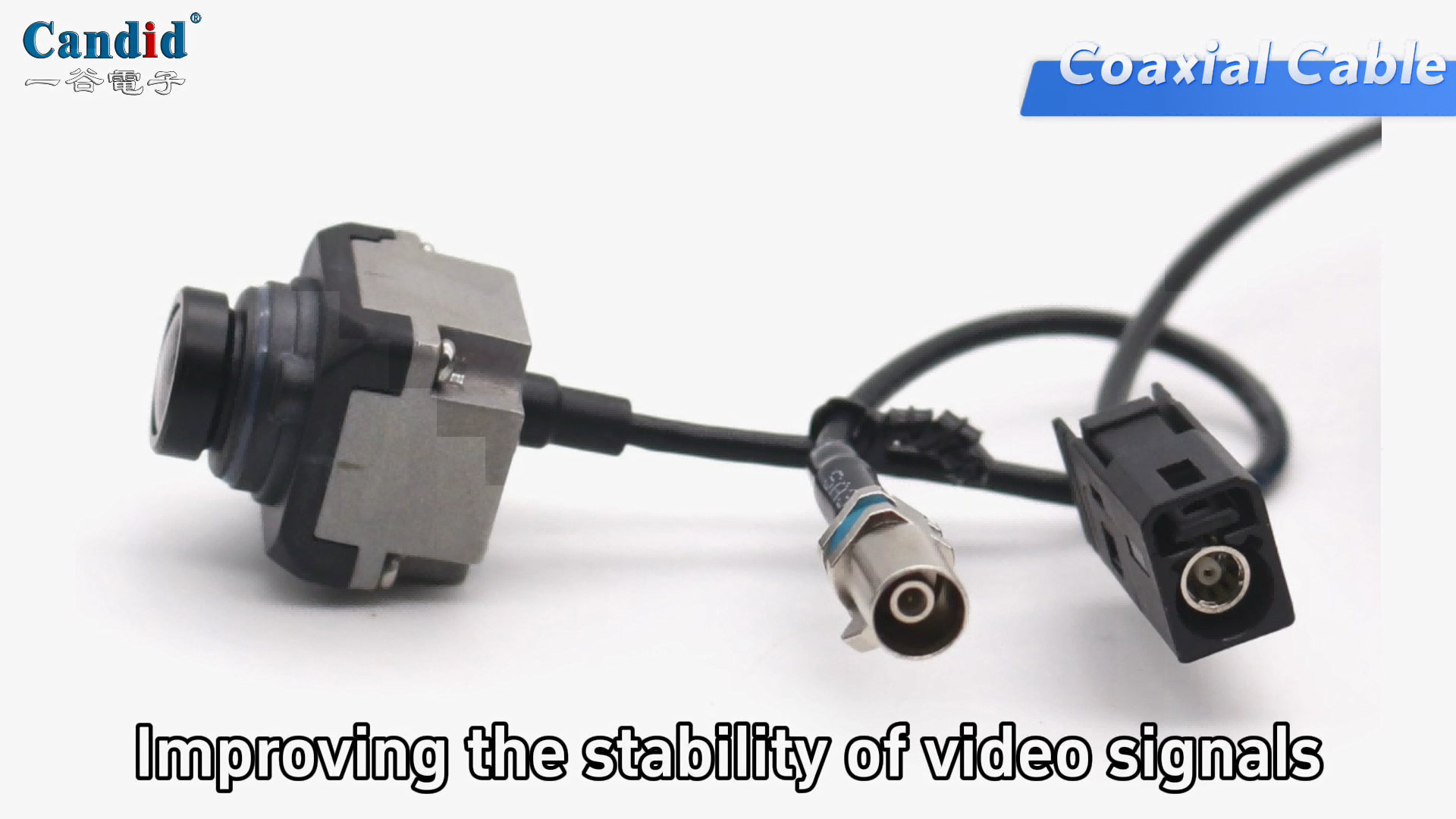 Cámara coaxial LVDS montada en vehículo