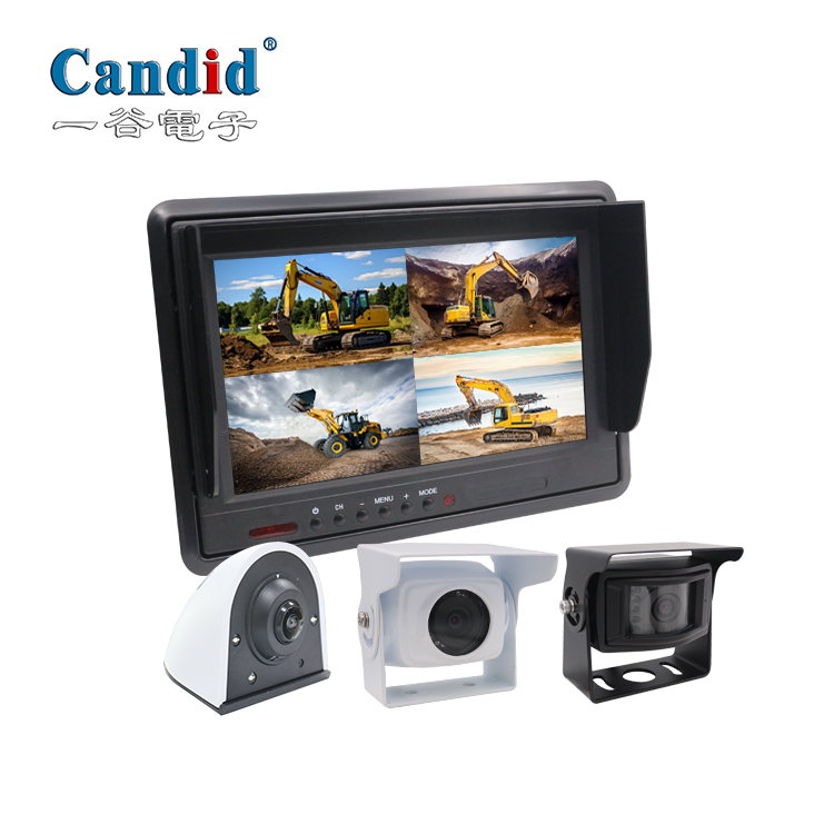 Sistema de monitoreo de cuatro canales para excavadora de 9 pulgadas