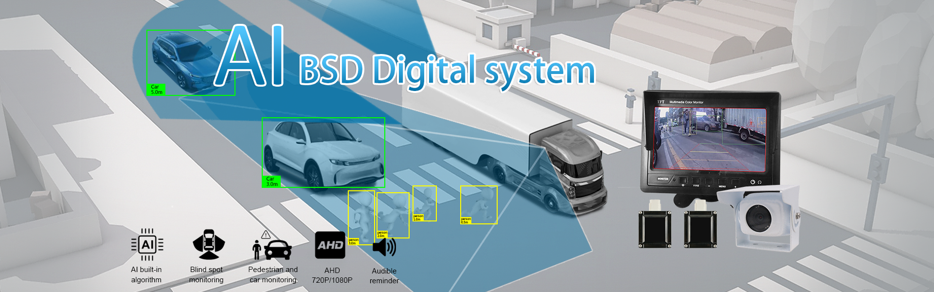 Sistema AVM Ethernet 360° para turismos